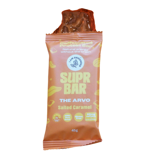 IAMGROUNDED Salted Caramel Soft Protein Bar