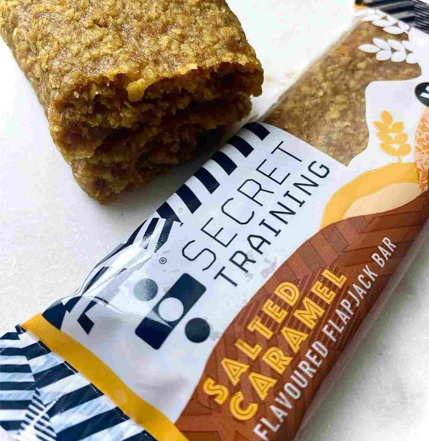 Secret Training Caramel Salted Flapjack Bar