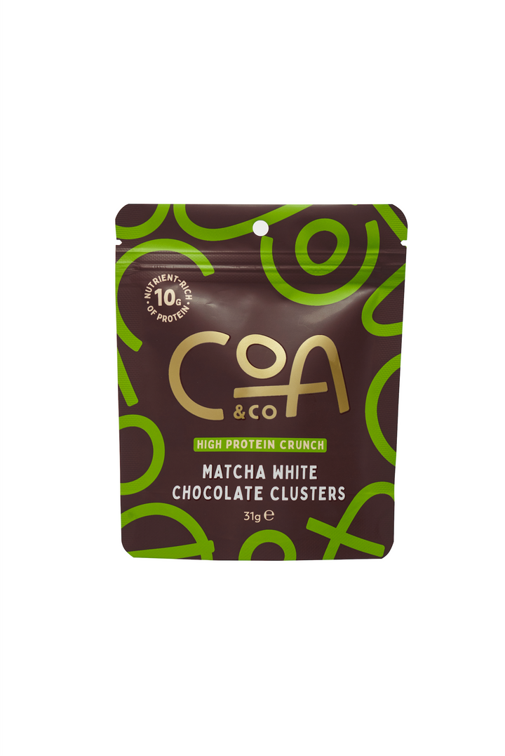 COA &amp; CO Matcha Chocolate Clusters