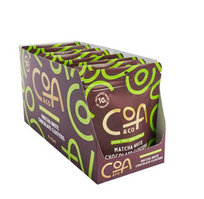COA & CO Matcha Chocolate Clusters