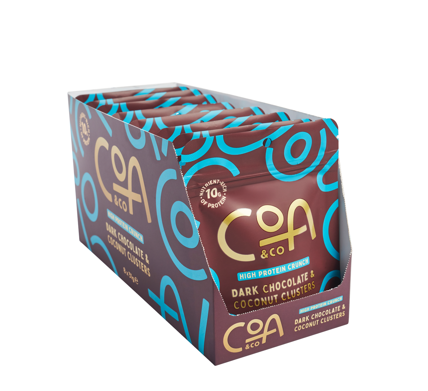 COA & CO Dark Chocolate & Coconut Clusters