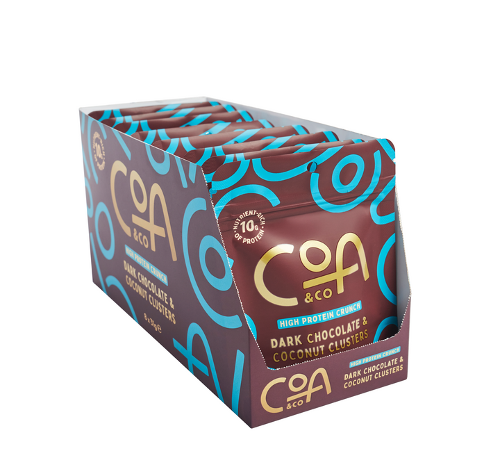 COA &amp; CO Dark Chocolate &amp; Coconut Clusters