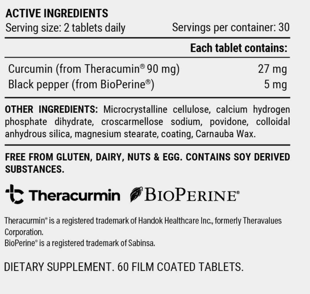 PILLAR Performance CURCUMIN ADVANCED+ (Joint &amp; Inflammation)