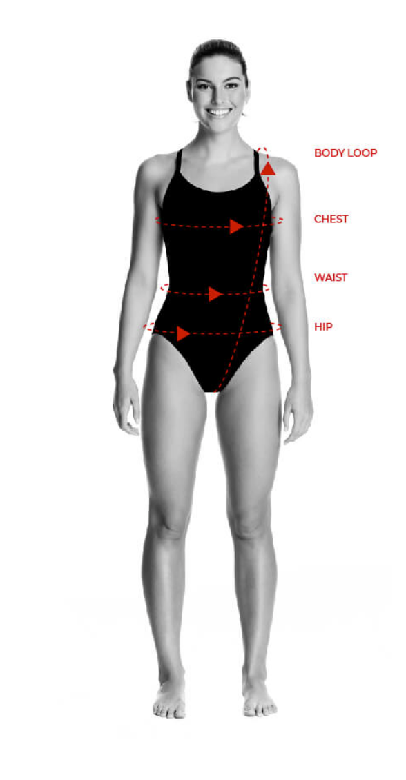 FALLING COLOURS - Ladies Diamond Back One Piece Funkita
