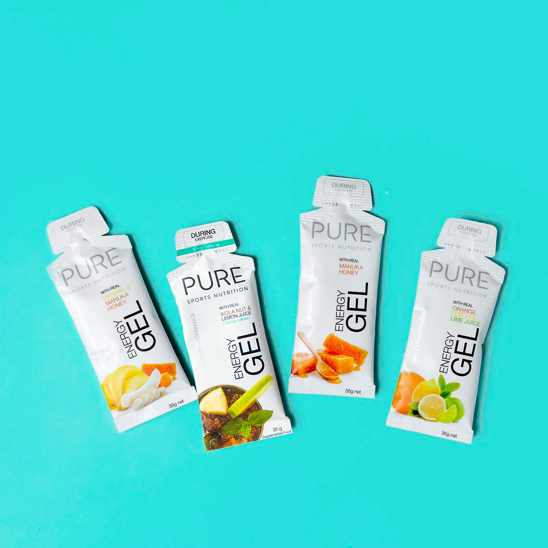 PURE Energy Gel 35g Stock Photo 