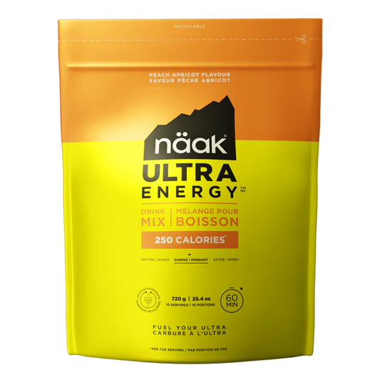 Naak Energy Drink Mix Peach 720g Bag