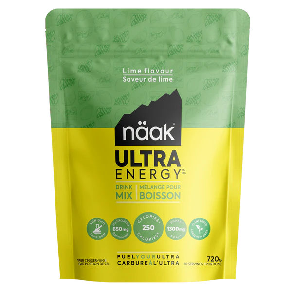 Naak Energy Drink Mix Lime 720g Bag