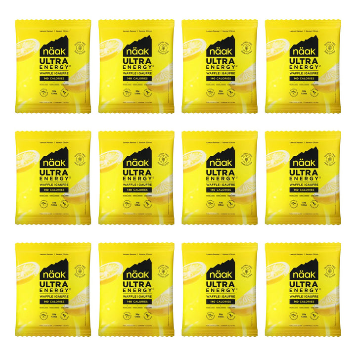 Naak Energy Waffle Lemon