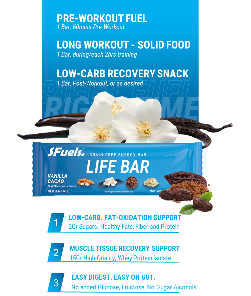 SFuels Life Bars Vanilla Cacao Informative 