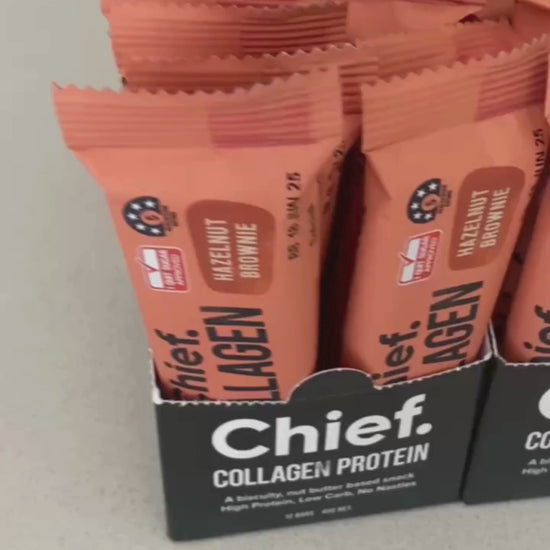 Chief Collagen Protein Bar Video 