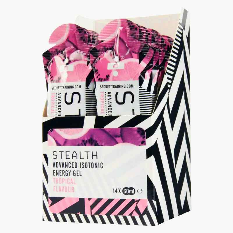 Stealth Advanced Isotonic Energy Gel 60g Tropical Box of 14 