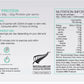 PURE Whey Protein Vanilla 30g Nutrition Information 