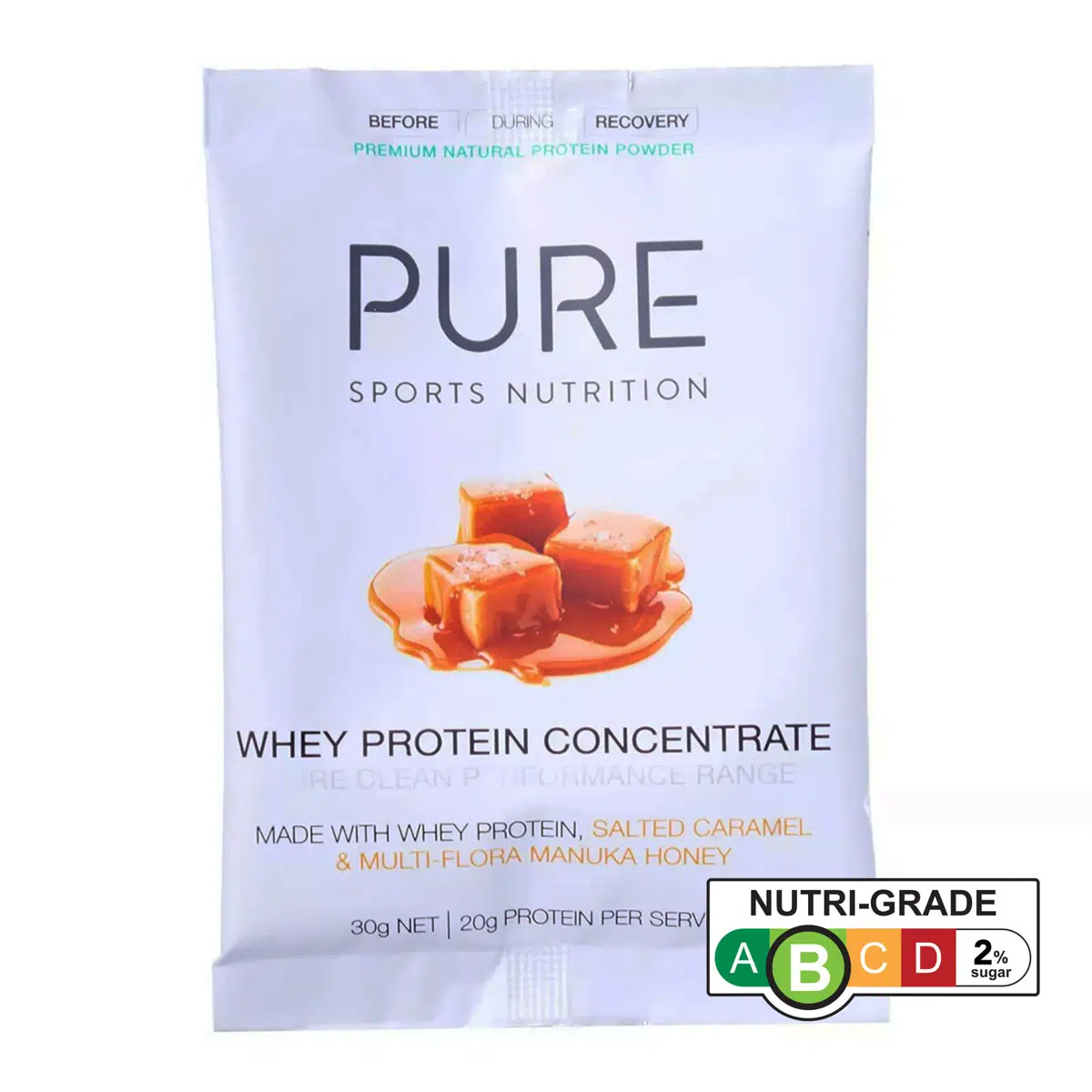 PURE Whey Protein Salted Caramel - 30g sachet / 1 serves