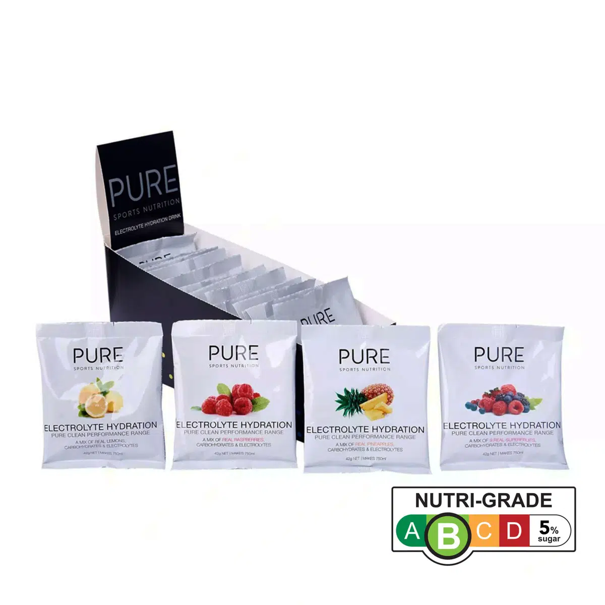 Box Pure Powder PURE Sports Nutrition – Simply Active Pte Ltd