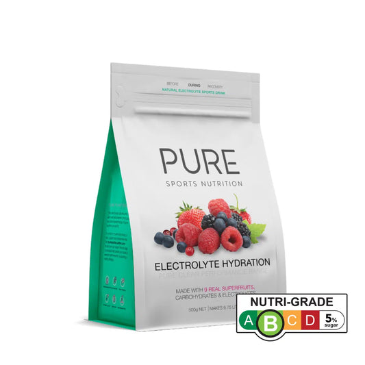 PURE Electrolyte Hydration 500g Pouch Superfruit