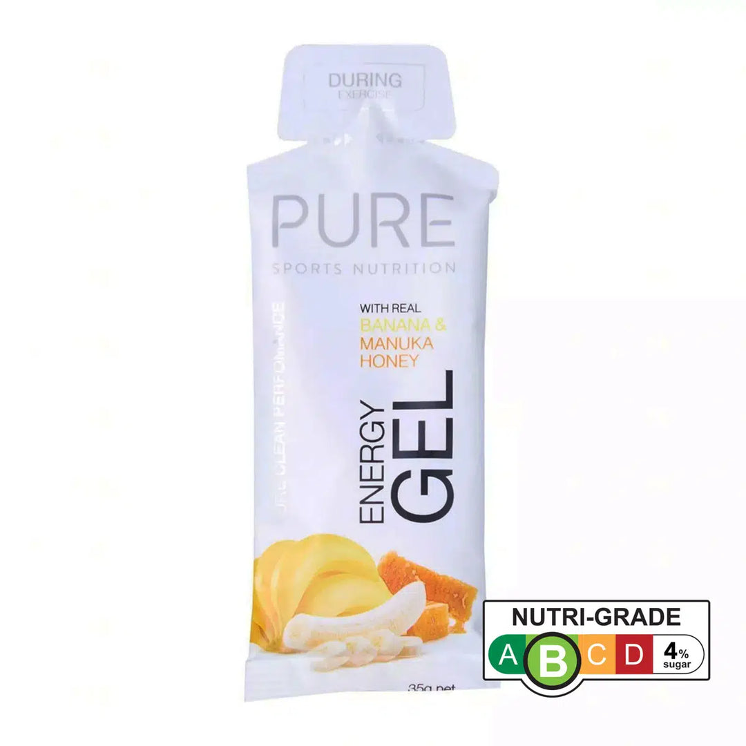 PURE Energy Gel 35g Banana Manuka Honey 