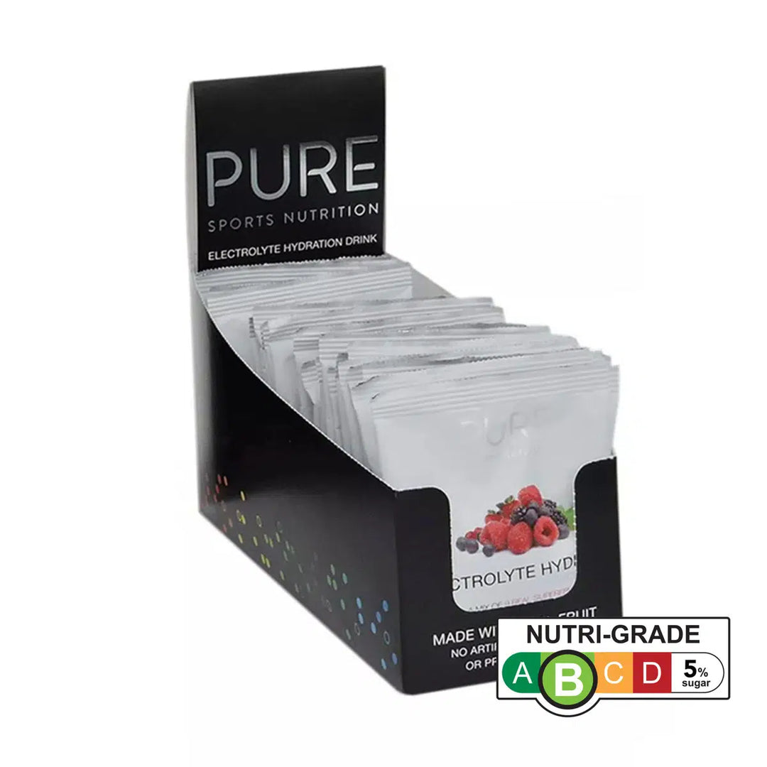 PURE Electrolyte Hydration 42g Single Sachet Superfruit Box 
