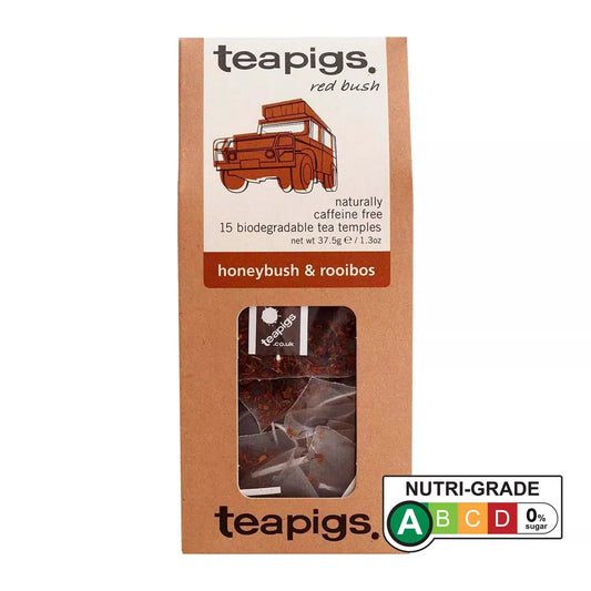 Teapigs Honeybush & Rooibos Tea 15 temples
