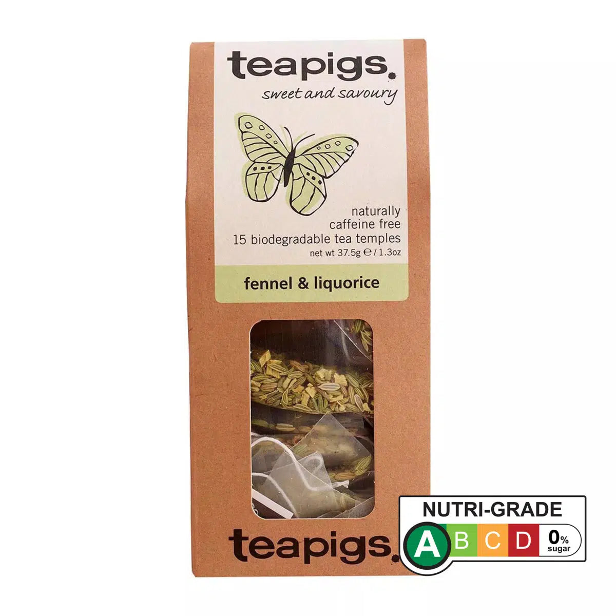 Teapigs Fennel & Liquorice Tea 15 Temples 