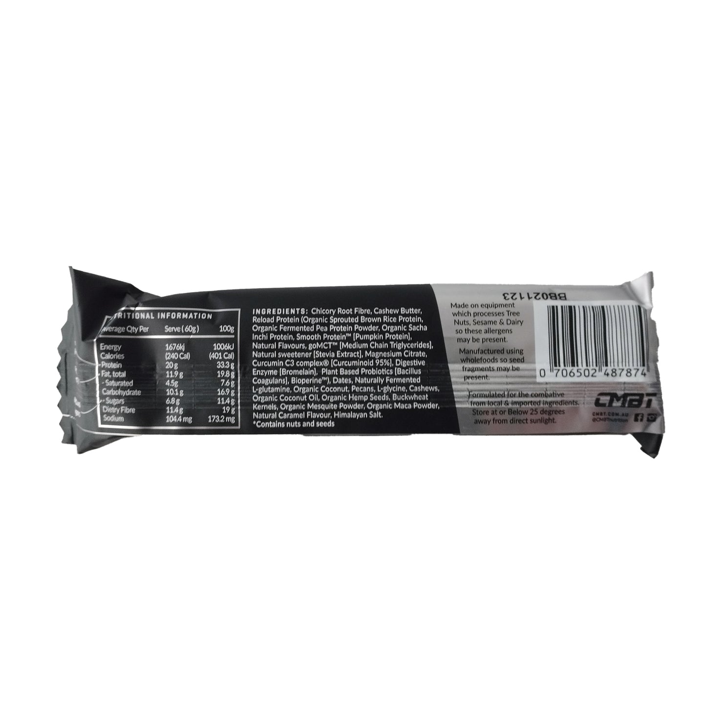 CMBT Reload Protein Bars Salted Caramel Back 