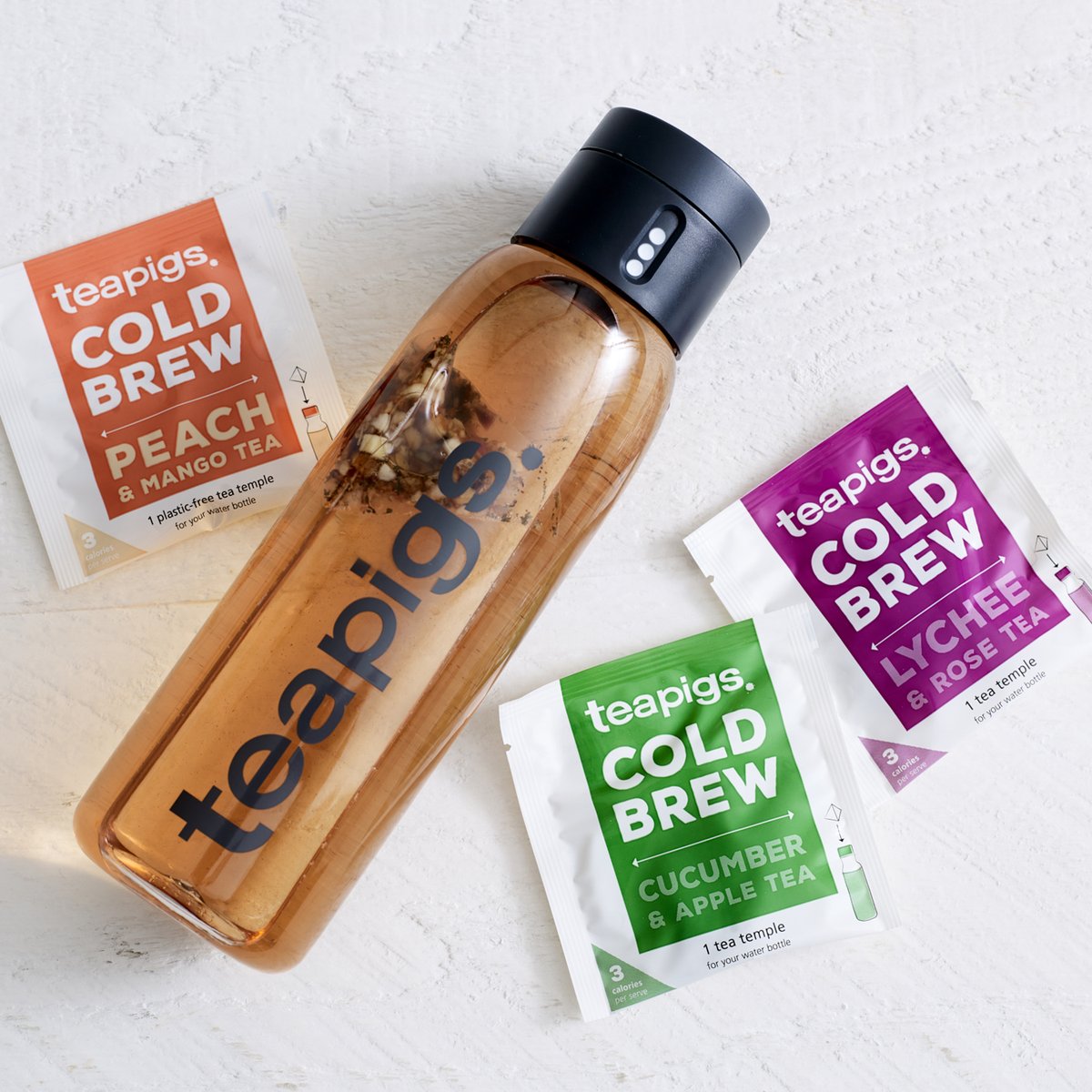 Teapigs cold brew bottle kit