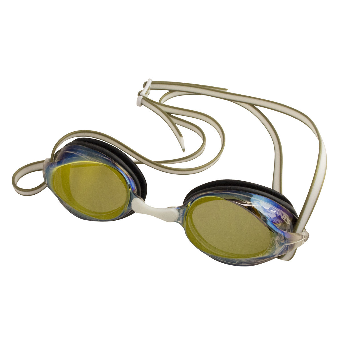 FINIS Tide Goggles Gold Mirror White 