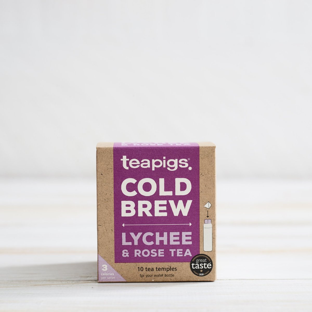 Teapigs Cold Brew 10 Samples- Lychee Rose Tea 