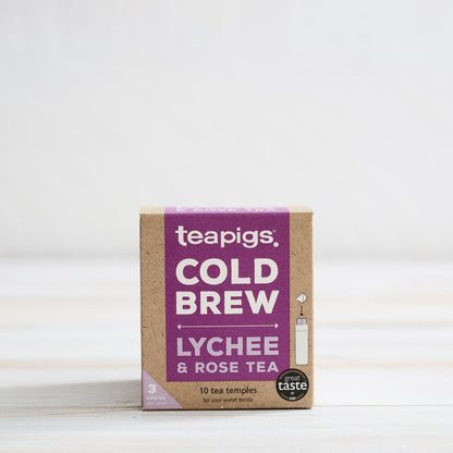 Teapigs Cold Brew 10 Samples- Lychee Rose Tea 
