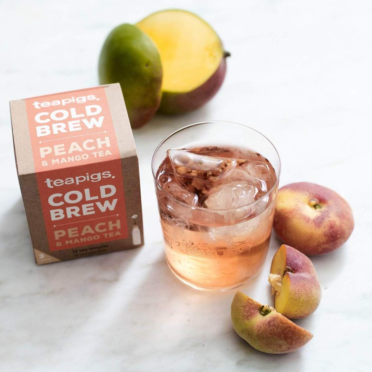 Cold Brew - 10 Tea Temples Peach Mango Tea 