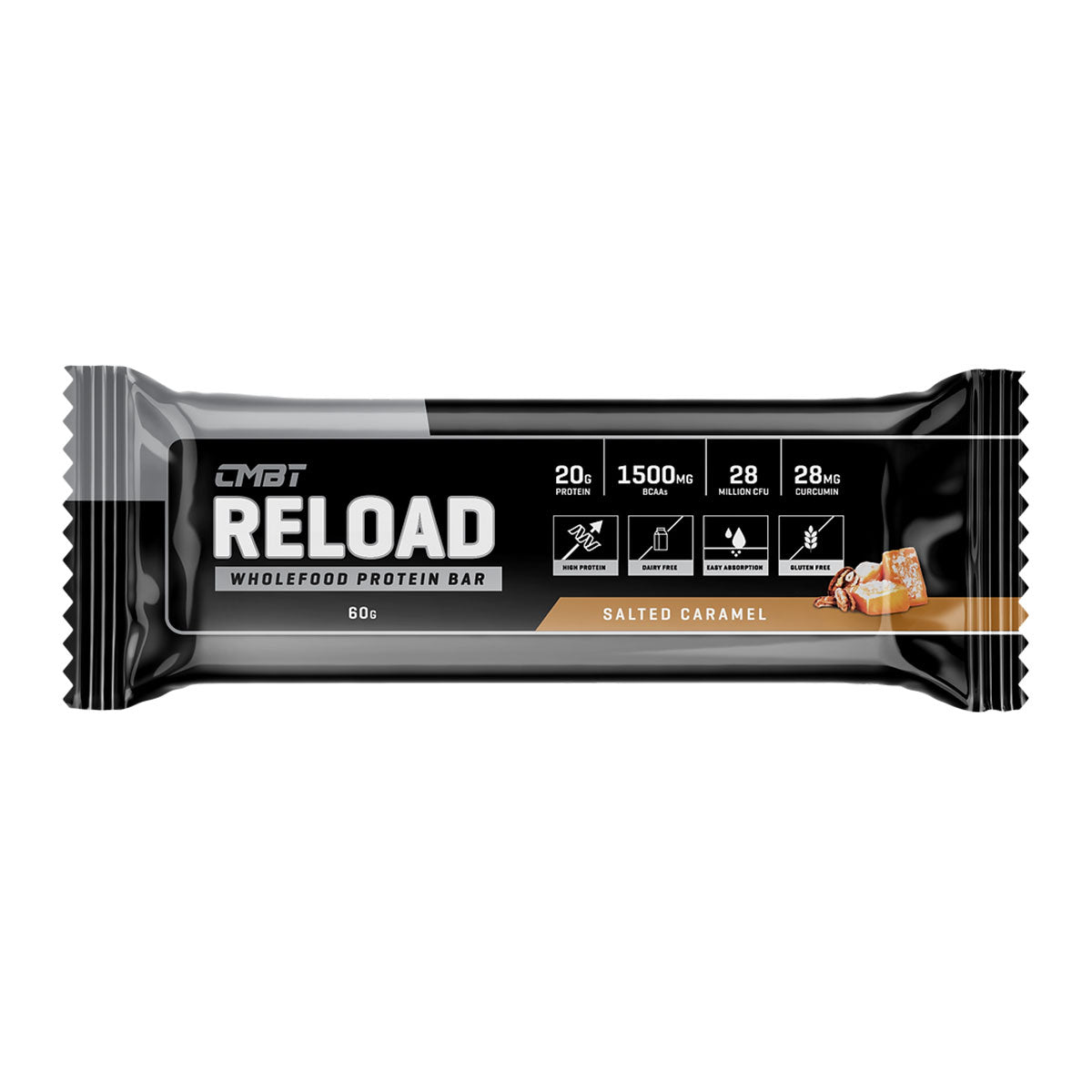 CMBT Reload Protein Bars Salted Caramel