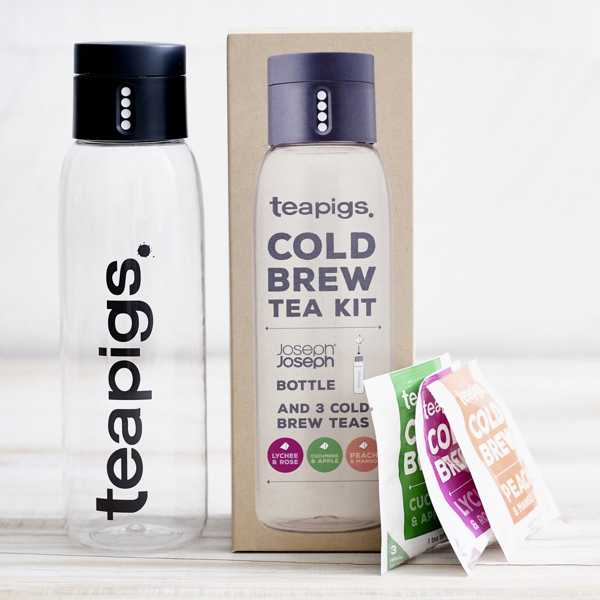 Teapigs cold brew bottle kit