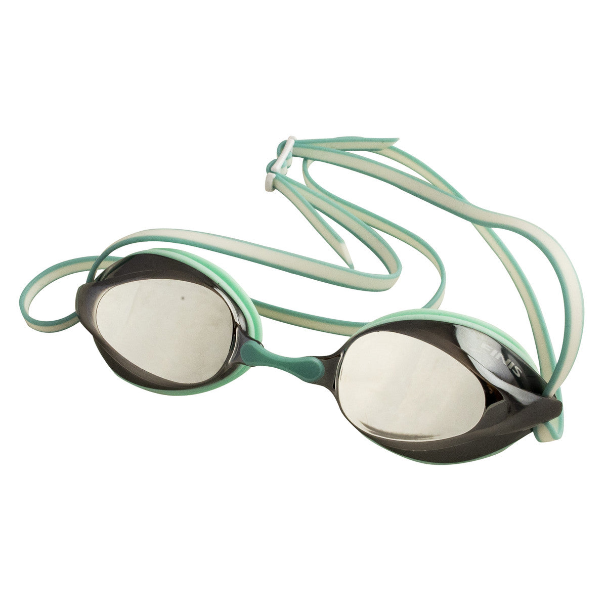 FINIS Tide Goggles Silver Mirror White 