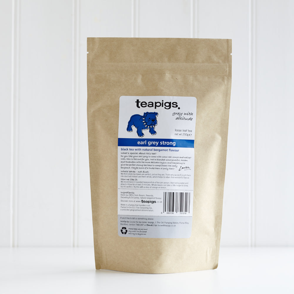 Teapigs Earl Grey Strong Tea Loose Leaf 250g 