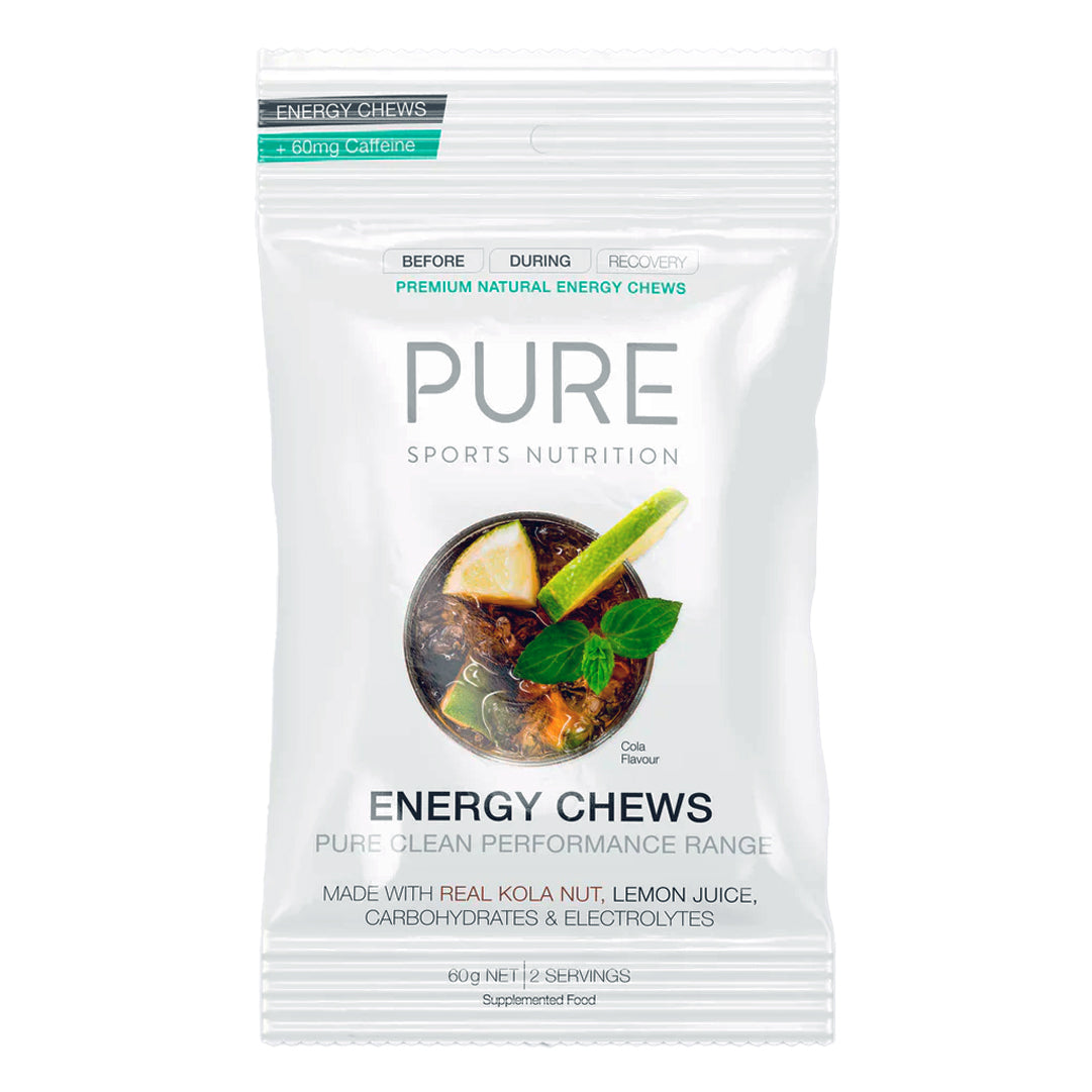 PURE Energy Chews 60g Cola 