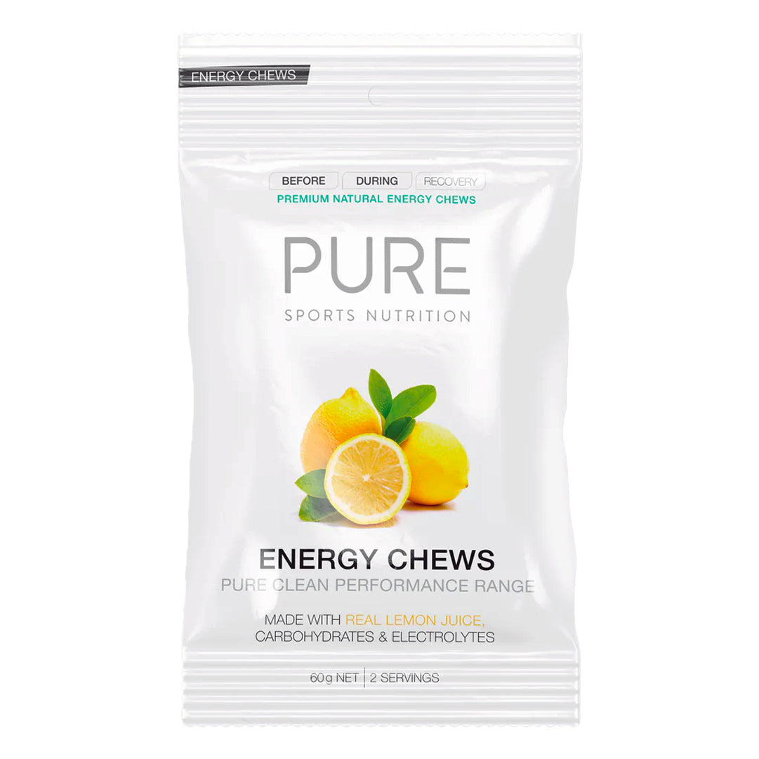 PURE Energy Chews 60g Lemon 