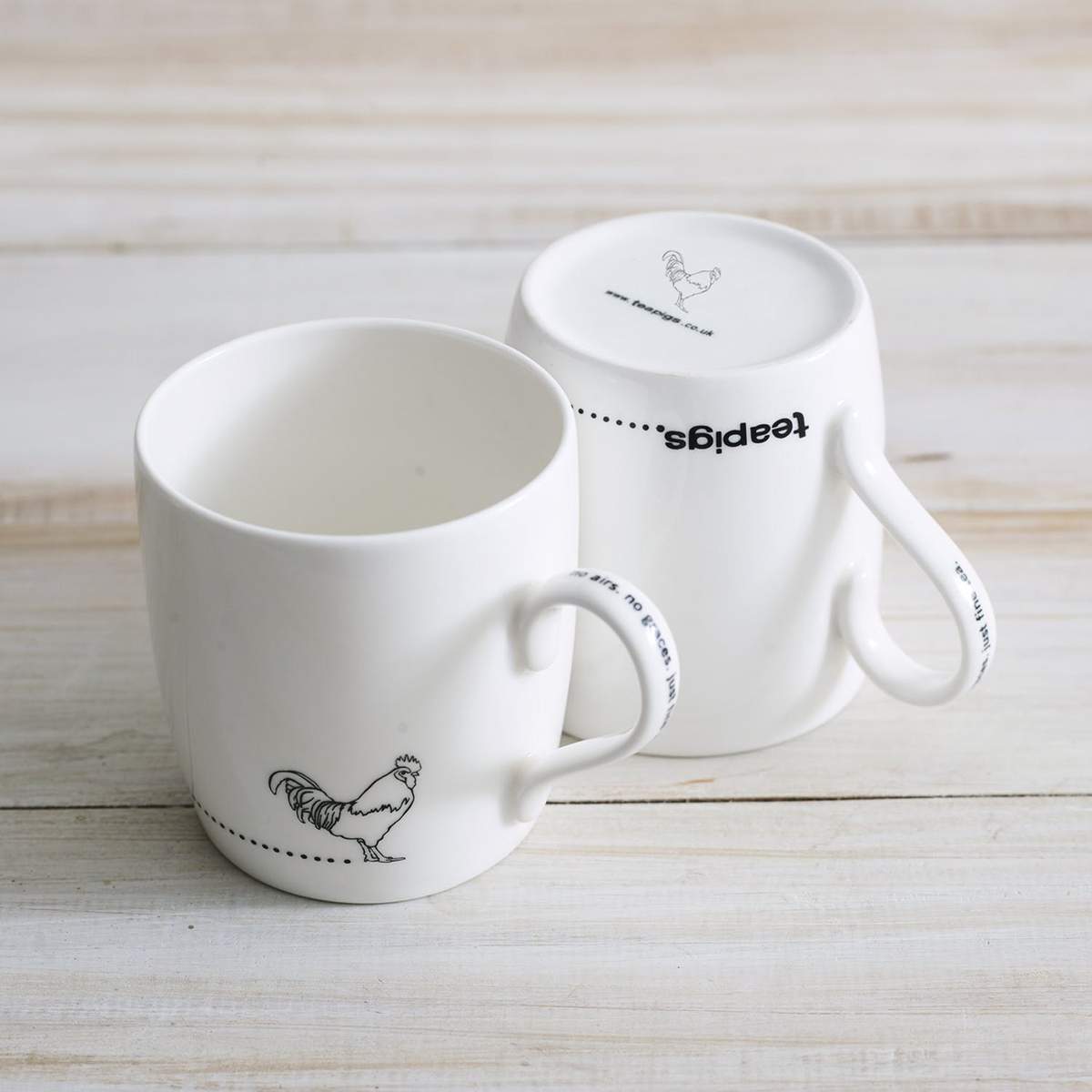 Teapigs Mugs White 