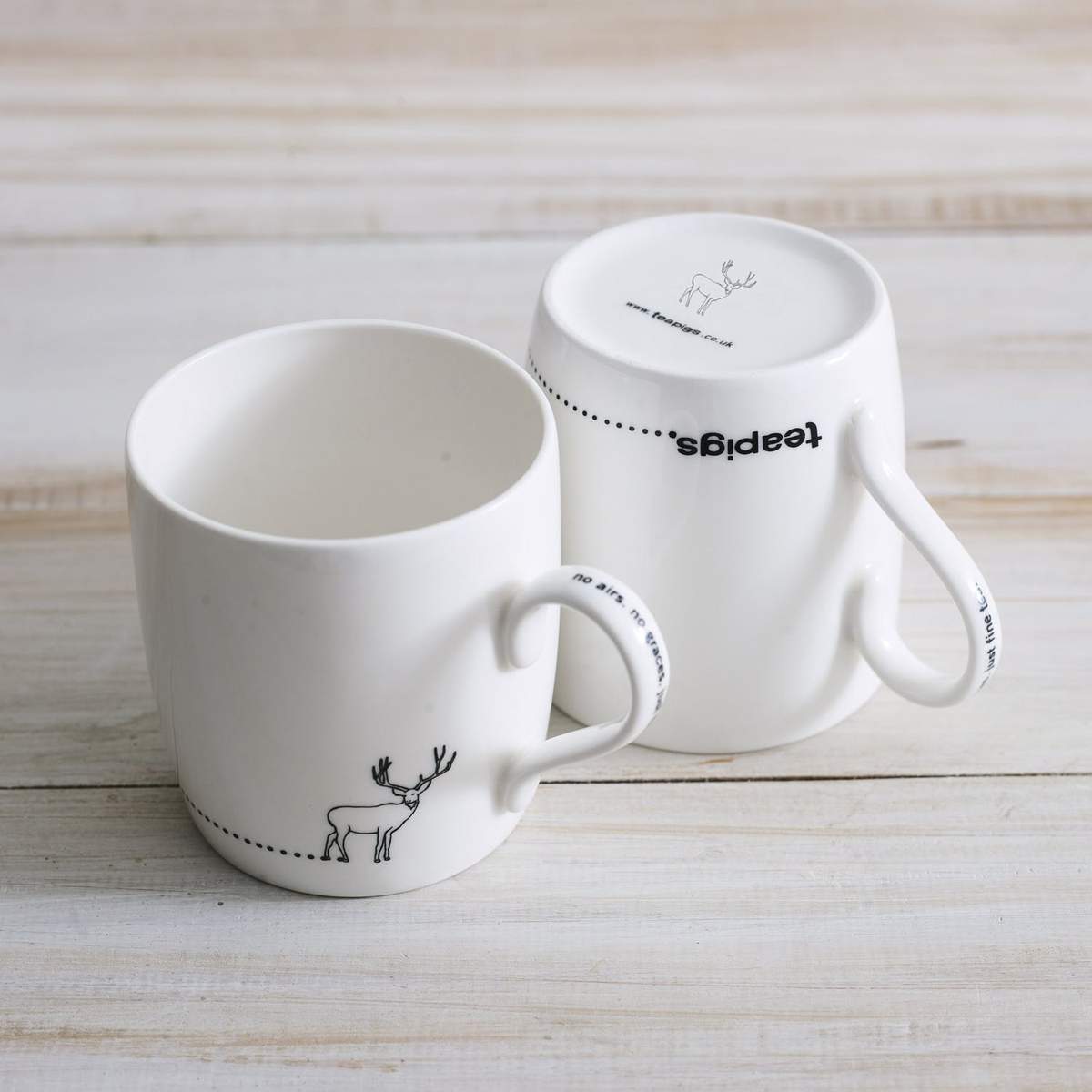 Teapigs Mugs White 